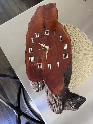 Beautiful live edge wall clock - Image 1 of 4