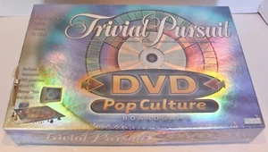 NIB Trivial Pursuit Pop Culture DVD Board Game Parker Brothers 2003 - Picture 1 of 5