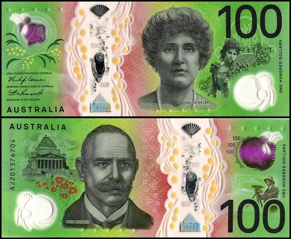 Australia 100 Dollars, 2020, P-66b, UNC, Polymer - Image 1 of 1