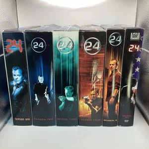 24 The TV Series Seasons 1-6  ( 1 2 3 4 5 6 )  DVD Kiefer Sutherland - Imagen 1 de 6