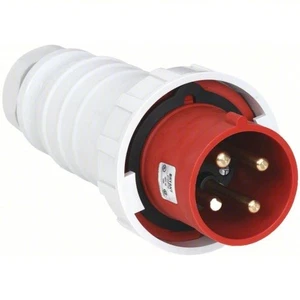 HUBBELL C4100P7WA PIN AND SLEEVE PLUG, 100A, 480V AC, 3 POLE, 49YX90, NEW! - Picture 1 of 6