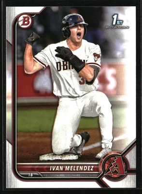 2022 Bowman Draft Ivan Melendez #BD-29 Arizona Diamondbacks - Image 1 of 2