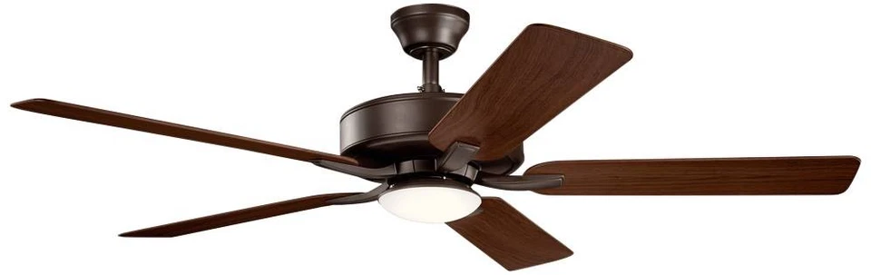 52" Kichler Basics Pro Designer Bronze LED Ceiling Fan - Image 1 of 1