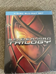 Spiderman Trilogy 4 Disc Bluray Set Marvel Comics Columbia - Picture 1 of 3
