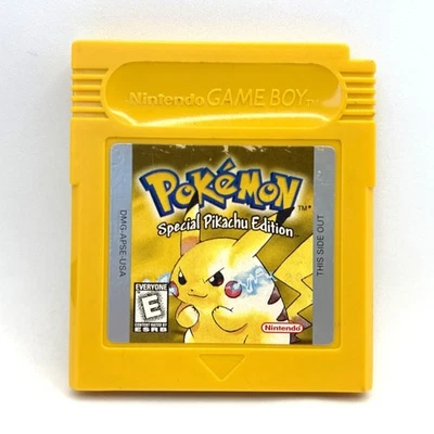 GB Pokémon Yellow Special Pikachu Edition  New Battery (Nintendo Game Boy, 1999) - Image 1 of 2