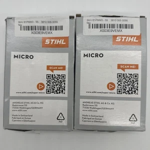 2x Catena Motosega Stihl 20" Rapida Micro Oolomatica 61PMM3-55 Passo 3/8 .050 - Foto 1 di 9