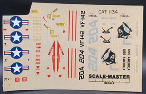 Minicraft Hasegawa | N. 1134 | Decalcomanie Tomcat Grumman F-14A 1:72 - Foto 1 di 1