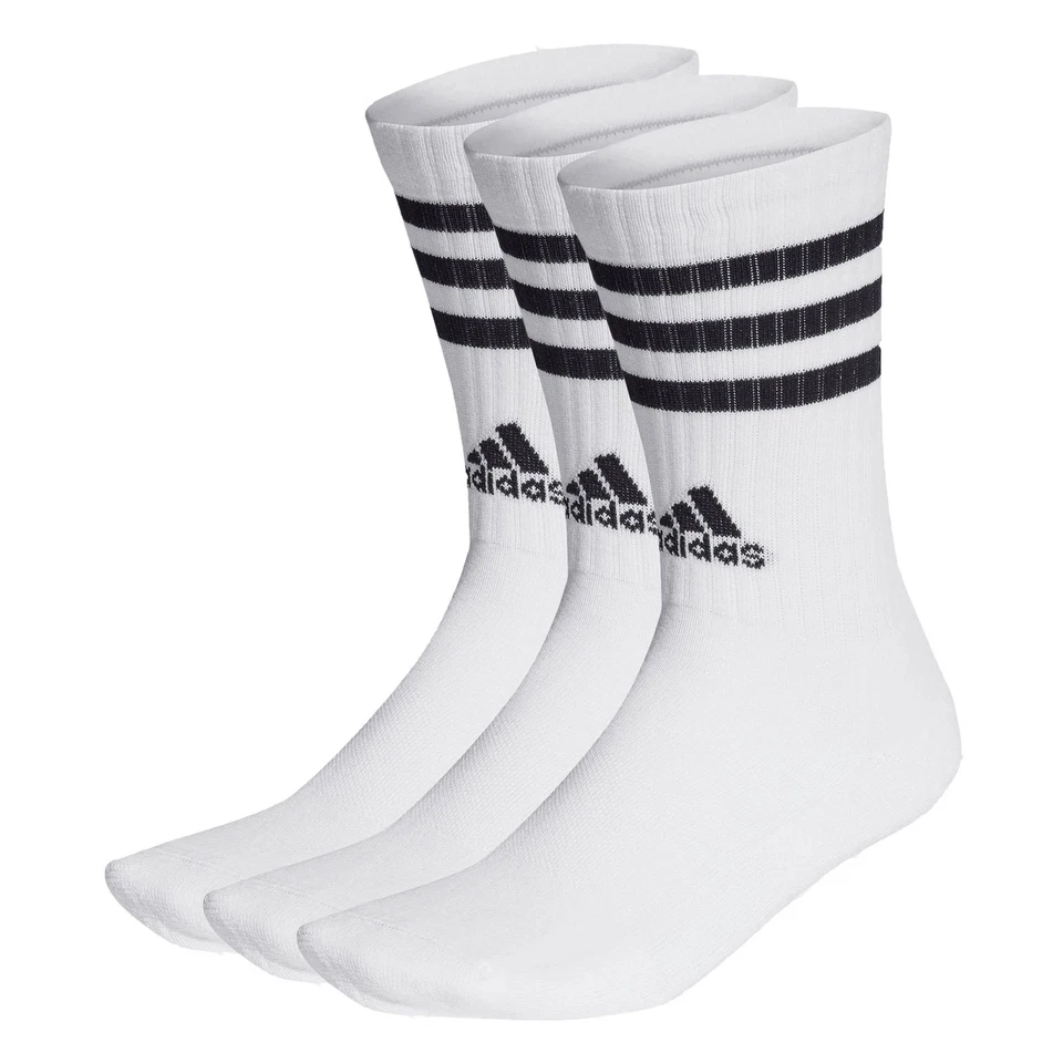 adidas Men's 3s CSH Crw3p Socks M White