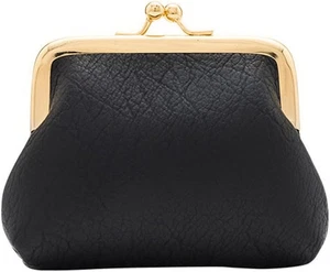 Geldbörse, Kiss Lock Geldbörse für Damen, Münzbeutel mit großer Kapazität, Vintage Ch - Bild 1 von 12