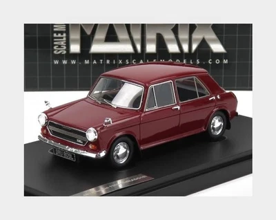 1:43 MATRIX Austin 1300 Mkiii 4-Door 1971 Bordeaux MX30110-022 Model - Image 1 of 2