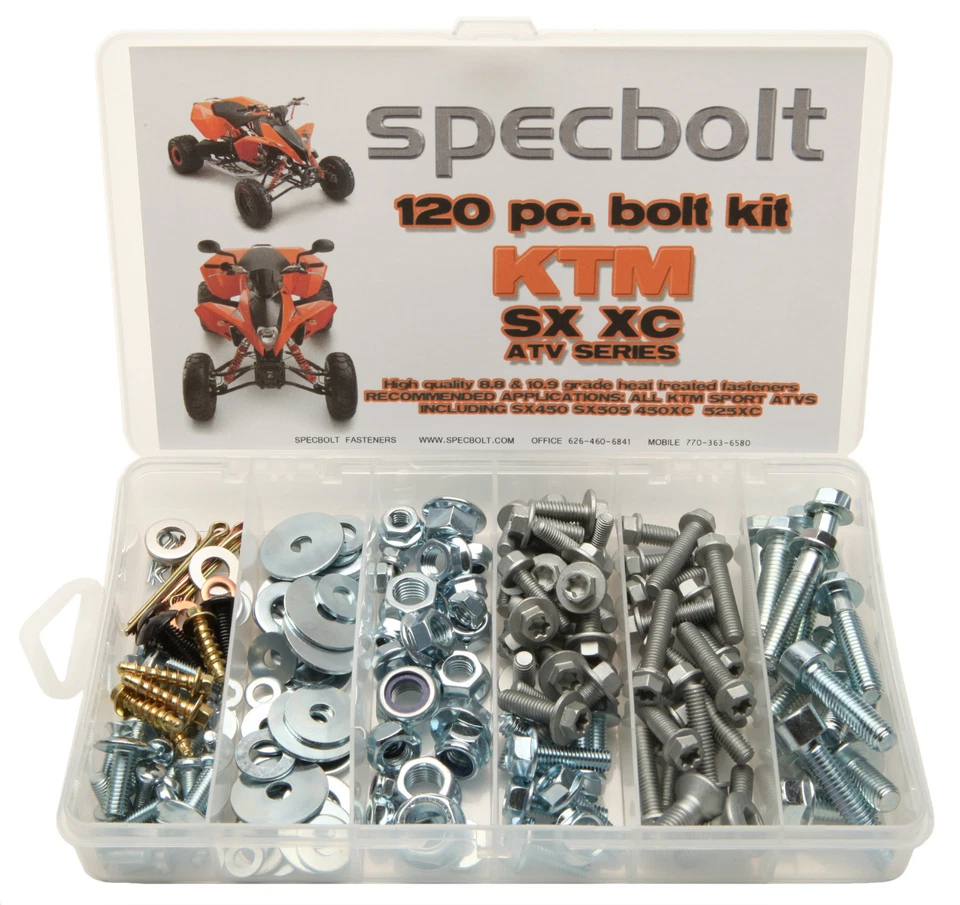 Kit de sujeción para KTM ATV SX 450 S X505 450XC 525XC carrocería plástico guardabarros motor Foto 1 de 3