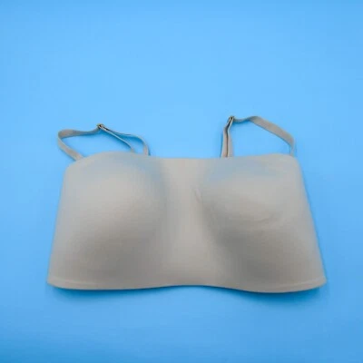 Victorias Secret Bra Medium DD Beige No Wire Multi Way Pullover Lingerie Padded - Image 1 of 4