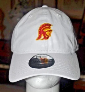 USC NEW ERA WHITE USC ADULT Trojans Baseball cap Hat 9twenty Adjustable  - Picture 1 of 7