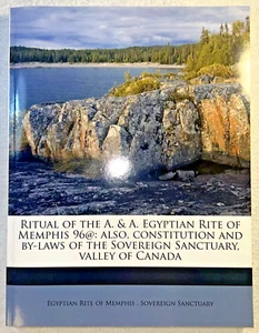 Ritual of the A. & A. Egyptian Rite of Memphis 96@: Also, Constitution and By... - Picture 1 of 9