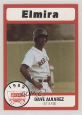 1989 Bill Pucko Elmira Pioneers David Alvarez #1