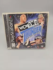 WCW NWO Thunder PS1 Sony Playstation 1, Juego de Lucha Completo - Imagen 1 de 5