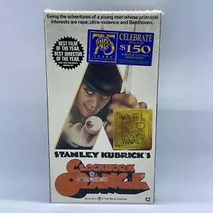 Clockwork Orange VHS Factory Sealed Rare Stanley Kubrick (1971, 1991) VB8 - Picture 1 of 7