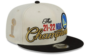 Golden State Warriors New Era 2022 NBA Champions Locker Room Snapback Hat 