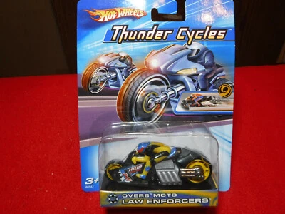 Hot Wheels Thunder Cycles Over8 2004 Moto Law Enforcers B4543 nuevo en paquete  Foto 1 de 3