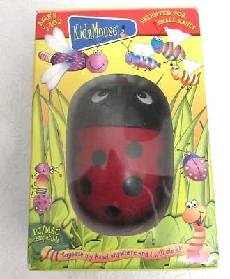 Ladybug Computer Mouse KidzMouse Mac / PC - Image 1 of 4