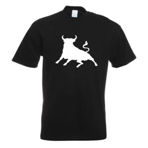 Stier Toro  bull T-Shirt Motiv bedruckt Funshirt Design Print - Picture 1 of 19