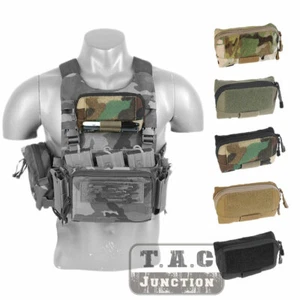 Tactical MOLLE Admin Pouch Organizer Storage Pocket for Plate Carrier FCPC Vest - Picture 1 of 13