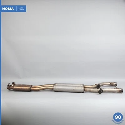 Silenciador de escape intermediário 13-15 Jaguar XF X250 3.0L S/C tubo duplo fabricante de equipamento original - Imagem 1 de 4