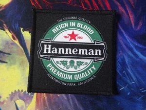 Jeff Hanneman Patch trash metal RIP Angel Of Death Kutte - Imagen 1 de 1