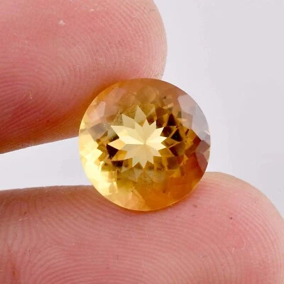 Flawless Natural 5 x 5 Bi-Color Bolivia Ametrine Untreated Gems GIT Certified - Image 1 of 4