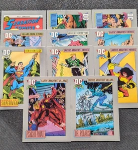 1991 DC Comics  Card Lot Of 11 - Picture 1 of 1
