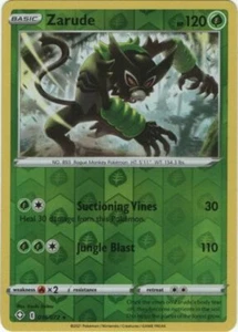 Zarude - 016/072 - Rare - Reverse Holo x1 - Lightly Played - Shining Fates - Picture 1 of 1
