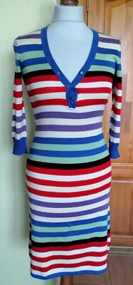 Women's ST-MARTINS Striped Dress, Size XS, VGC ! - Image 1 of 4