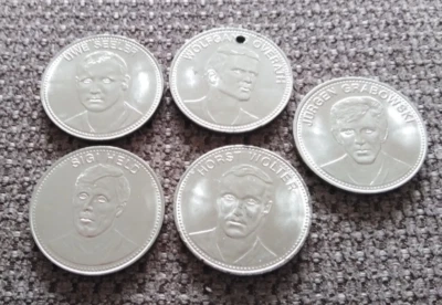 5x  SHELL MEXICO 70 IX FUSSBALL WELTMEISTERSCHAFT - Bild 1 von 3