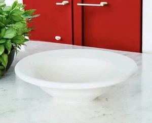 Homer Laughlin LYRICA White Embossed Curls Restaurant Ware Fruit Monkey Bowl - Picture 1 of 8
