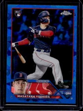 2023 Topps Chrome Sapphire Masataka Yoshida Rookie Card RC #471 Red Sox