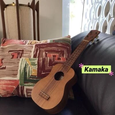Kamaka Ukulele Vintage Hawaiian Koa Wood High Quality Collector Classic Hawaiian - Image 1 of 4