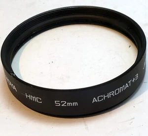 Hoya 52 mm Nahaufnahme Objektiv Filter Makro Achromat + 3 achromatisch - Bild 1 von 18