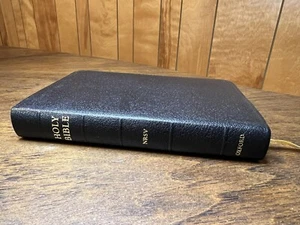 Rare OOP Oxford New Revised Standard Version NRSV Bible Pocket Genuine Leather - Picture 1 of 11