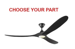 Maverick Max 70" Ceiling Fan in Matte Black PARTS ONLY - Picture 1 of 11