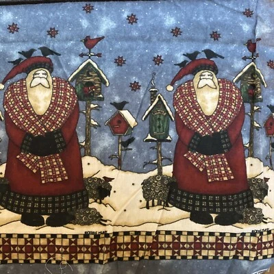 FABRIC Santa Christmas Flannel - Sewing, Quilting, Crafts - Image 1 of 4
