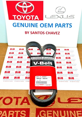 2011-2019 Toyota Corolla Serpentine Belt GENUINE OEM PART 90916-A2016 - Image 1 of 4