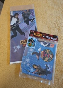 Camp Rock Disney Party Treat Boxes And Table Cover Hallmark Express NOS Sealed - Picture 1 of 6