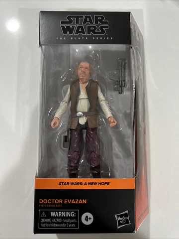 Star Wars The Black Series Dr. Evazan 6-Inch Action Figure NIB Sealed Cover