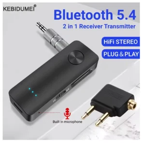 2in1 Bluetooth 5.4 Transmitter Empfänger 3.5mm Klinke Bluetooth Adapter - Photo 1/7