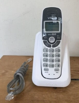 Teléfono digital inalámbrico de una línea VTech CS6114 Dect 6.0 blanco Foto 1 de 4