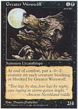 Greater Werewolf X4 (5th Edition) MTG (NM) *CCGHouse* Magic