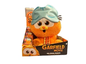 The Garfield Movie- Animagic Baby Garfield 10" Interactive Plush - Picture 1 of 2