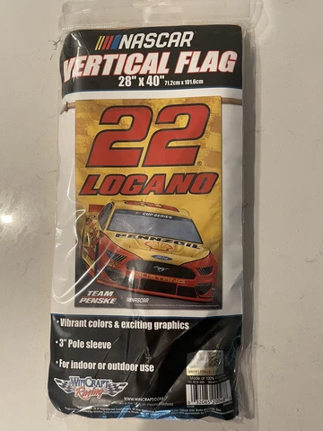 Joey Logano Vertical Flag - 28” x 40” Cover
