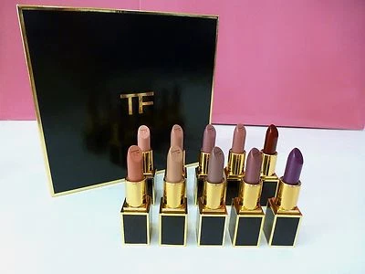 Juego de Lápices Labiales Tom Ford Colección LABIOS y NIÑOS - 10 Tonos Nuevo en Caja Auténtico Foto 1 de 4