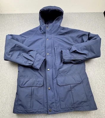 Chaqueta con Capucha Cabela's Goretex De Colección Para Hombre Talla XL Parka Azul Oscuro Caza Foto 1 de 4